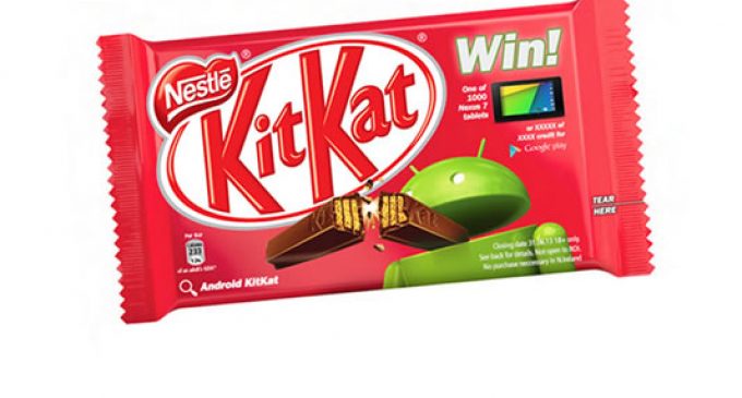 Google and Nestlé Announce Android KitKat