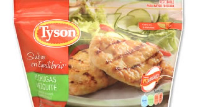 Tyson Foods debuts the first 100 percent recyclable stand-up pouch