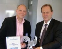 Festo B.V. honored as Meyn supplier of the year 2013