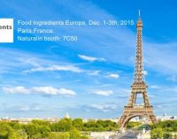 Food ingredients Europe & Natural ingredients 2015 returns to Paris