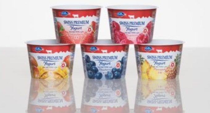 Swiss Dairy Choses IML Packaging For About 50 Yoghurt Varieties