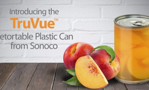 Sonoco lauches innovative clear plastic can