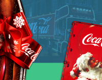 Coca-Cola launches limited edition Christmas on-pack bow-design