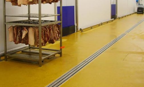 Anti-Slip Flooring For Greasy Meats