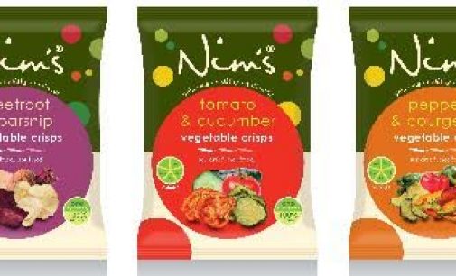Nim’s Launches UK’s First Air-dried Vegetable Crisps