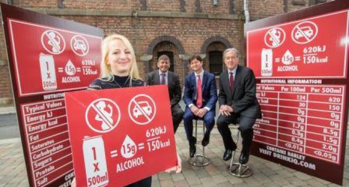 Diageo Ireland Introduces New Alcohol Labelling Standards