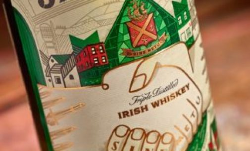 Special Jameson label art created for St Patrick’s Day
