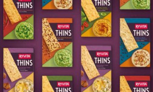 Refreshed Packaging For Ryvita Thins