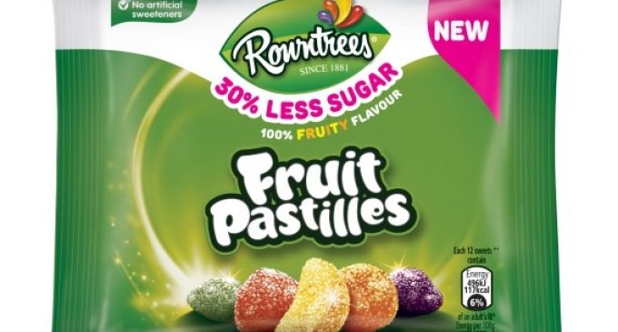 Nestlé UK Launches New 30% Less Sugar Versions of Rowntree’s Favourites