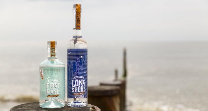 Adnams Reveals “First Rate” Designs For Vodka and Premium Gin Brands