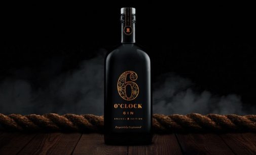 Croxsons’ Stunning Black Bottle For 6 O’Clock Gin’s Limited Edition Debut