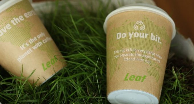 The World’s First Truly Recyclable Disposable Coffee Cup