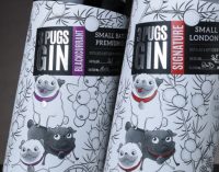 The Label Makers Create New Look Label For 3 Pugs Gin