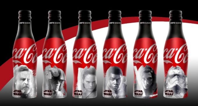 Coca-Cola Uses the Force of Ardagh’s Shaped Aluminium Bottles For Star Wars Limited Edition