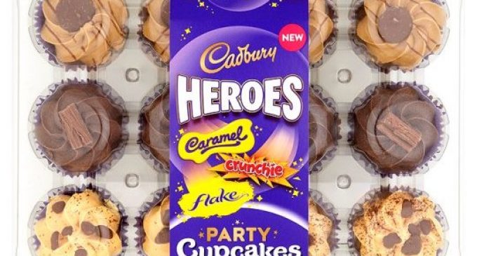 Premier Foods Unveils New Cadbury Heroes Cupcakes Range