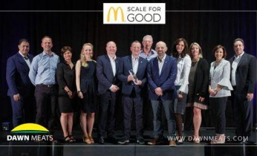 Dawn Meats Recieves Global “Scale for Good” Award From McDonald’s