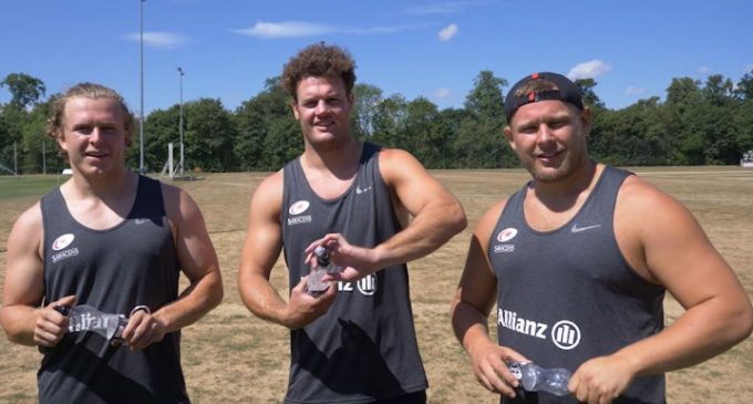 Rugby Stars Back Harrogate Water Recycling