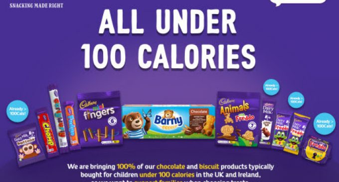 Mondelēz International to Bring 100% of its Chocolate and Biscuit Products For Children Under 100 Calories in the UK and Ireland
