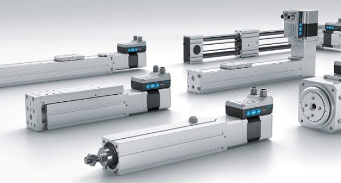 Simplified Motion Series electric drives from Festo are easy to use – just plug and work