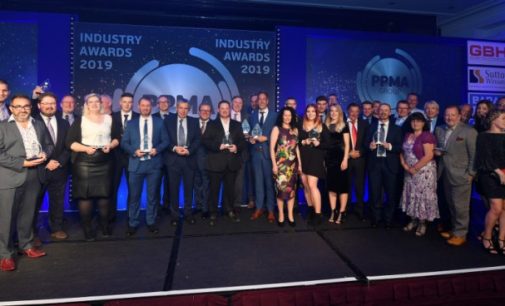 The Biggest Celebration of Achievement and Business Excellence at the PPMA Group Industry Awards 2019