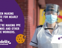Mondelēz International uses 3D chocolate-making technology to make medical visors for NHS and frontline staff