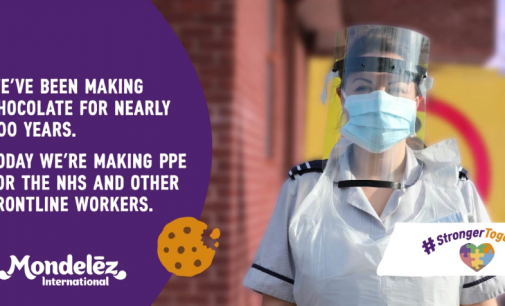 Mondelēz International uses 3D chocolate-making technology to make medical visors for NHS and frontline staff