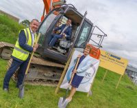 Damien English Turns Sod at Boyne Valley Food Hub