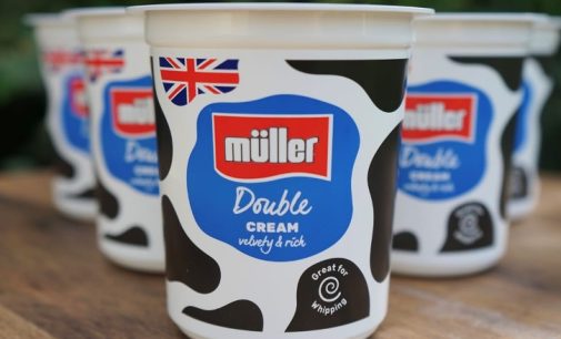 Müller skims off 500 tonnes of virgin plastic annually with new cream pot