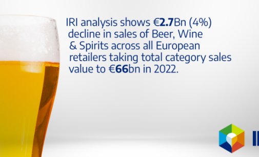 IRI reports €2.7 billion alcohol sales slump as Europeans cut discretionary purchases to moderate the impact of inflation