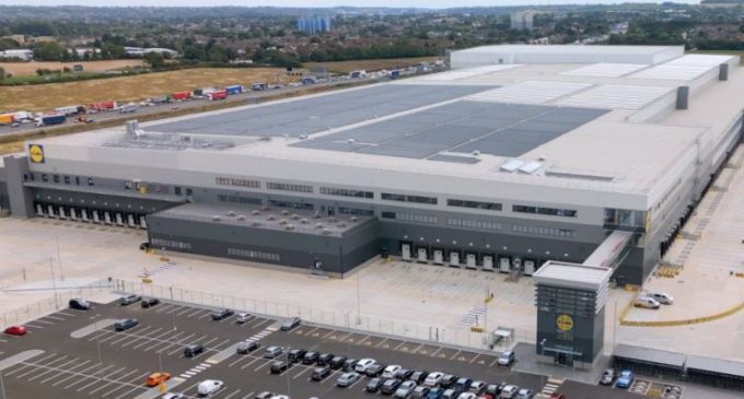 Lidl’s largest warehouse in the world opens in England following £300 million investment